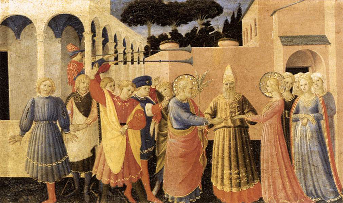 marriage of the virgin one